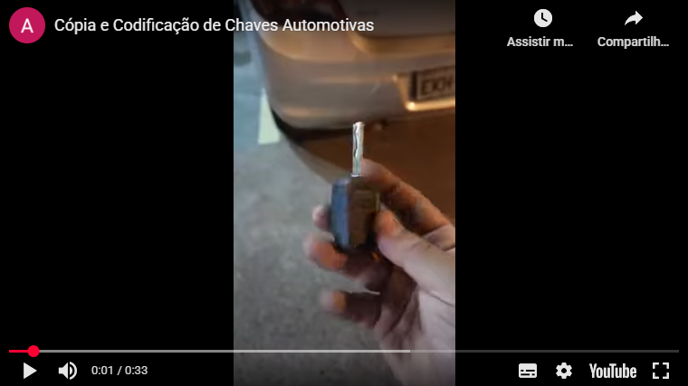Cópia e Codificação de Chaves Automotivas